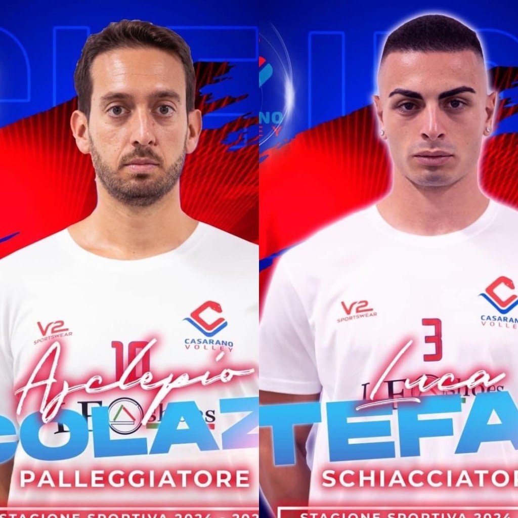 Leo Shoes Casarano Volley due graditi ritorni: Stefàno e&nbsp;Nicolazzo